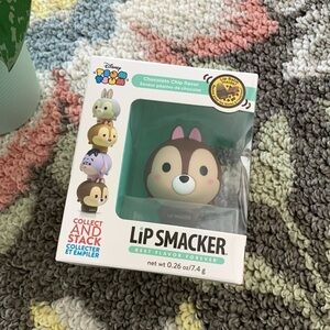 2017 Disney Tsum Chip Figure Collect Stack Lip Smacker Chocolate Flavor Lip Balm